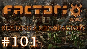Factorio - Building a Mega Factory: Part 101 Black science and preparing the main bus