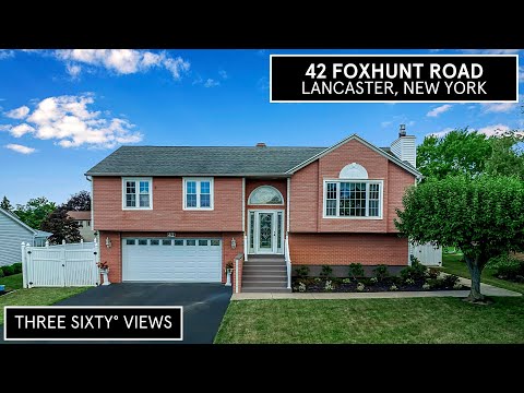 42 Foxhunt Rd, Lancaster, NY home video tour