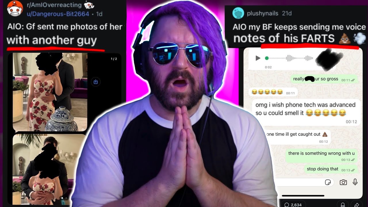 gf kinda cheating🙃🙃BF WON'T STOP FARTING🤢🤢 || r/AmiOverreacting