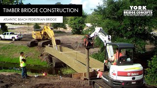 How To Build A Free-Span Walking Bridge | Atlantic Beach, FL | York Bridge Concepts