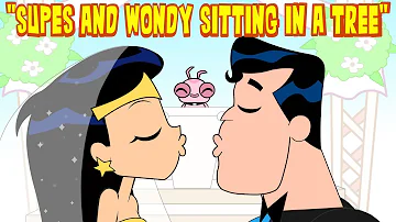 Supes and Wondy Sitting in a Tree