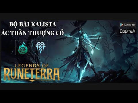 Bộ Bài KALISTA + ÁC THẦN THƯỢNG CỔ, Đối Thủ Đầu Hàng Tại Vòng 5 | Huyền Thoại Runeterra