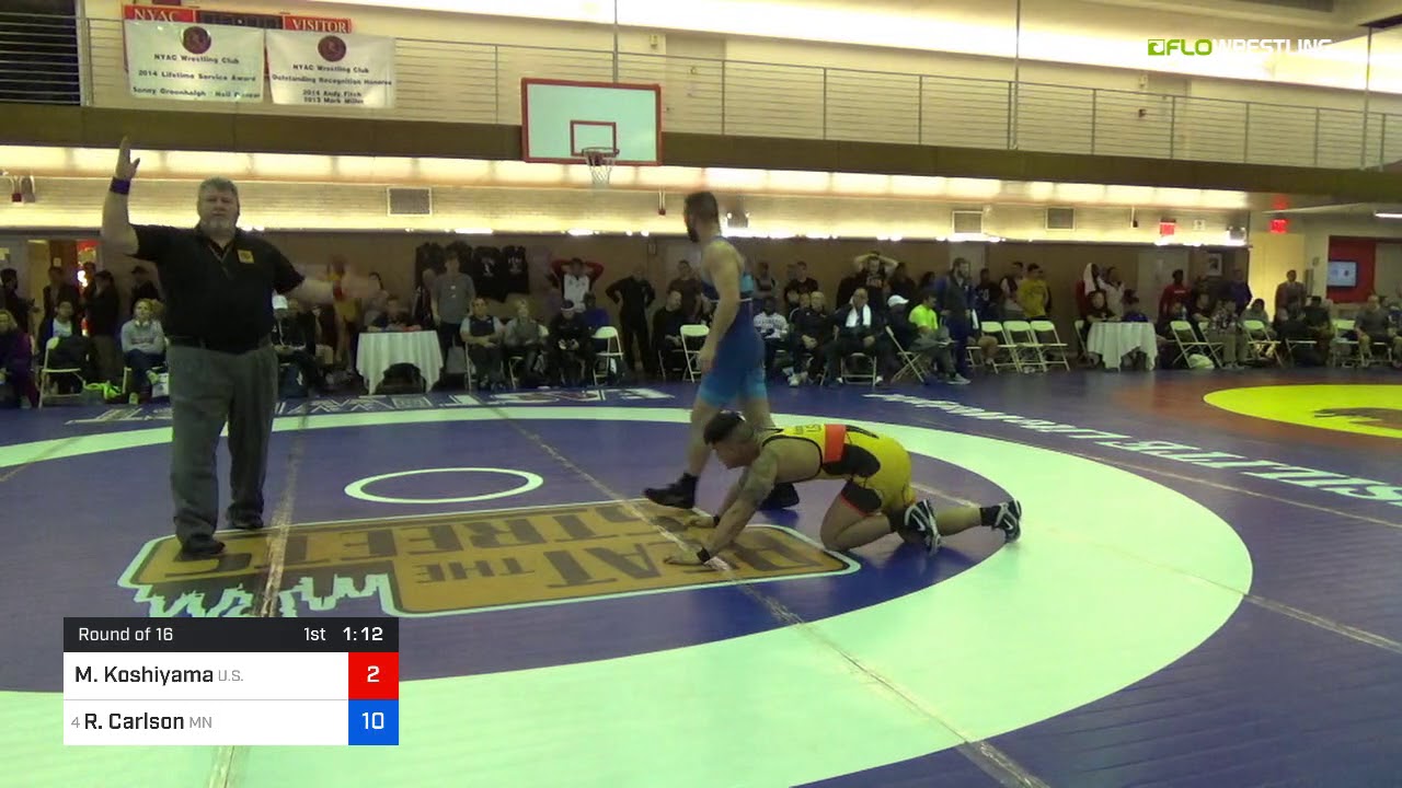 2018 Bill Farrell Memorial International/Greco Roman 82 Round Of 16 - Mason Koshiyama (U.S.) Vs. R