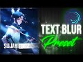 Ae like text blur preset  alight motion free preset  xml