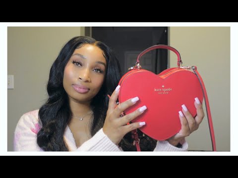 What's In My Kate Spade Love Shack Heart Crossbody Bag