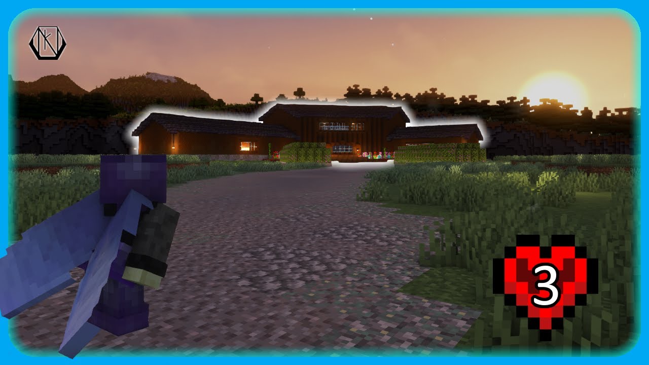 I Built my MEGA BASE! | Hardcore Minecraft Episode 3 - YouTube