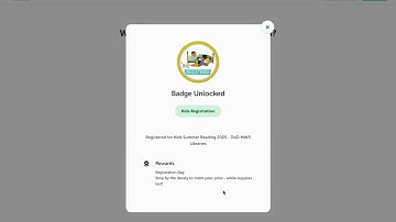 Summer Reading Program Beanstack Registration