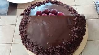 Шоколадный торт ,, Армянская Прага,,.  Chocolate cake ,, Armenian Prague ,,.