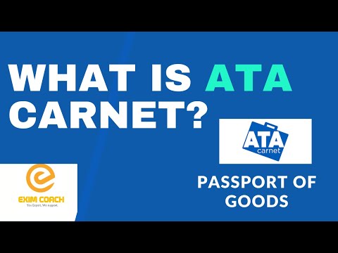 #What is ATA Carnet# क्या होता है ATA  कार्नेट ?#EXIMCOACH #Passport of Goods#Merchandise Passport.