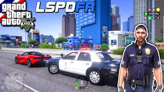 GTA V - LSPDFR มาเป็นตำรวจในเกม GTA V จ่าตั้มพาทัวร์ MOD ใหม่สมจริงสุดๆ - [5real + La Revo 2.0] #269