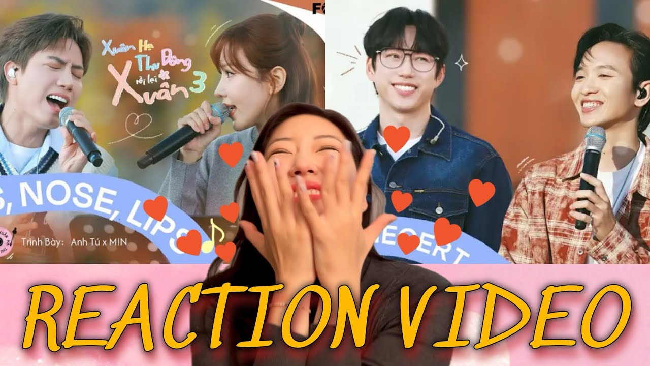 [XHTDRLX3] Phonecert & Eyes, Nose, Lips REACTION💖