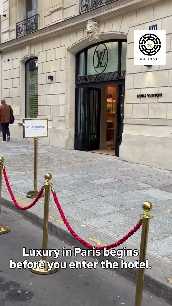 Luxury in Paris begins before you enter the hotel #dmc