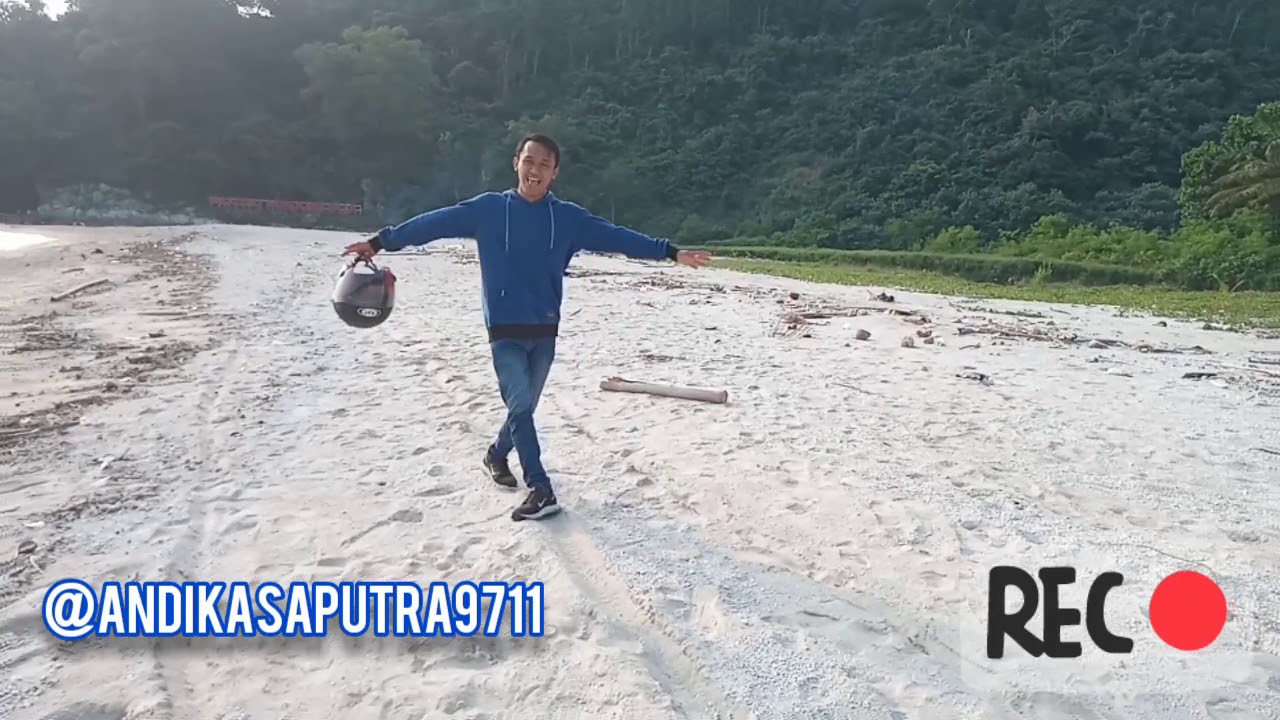 Explore wisata LAMPUNG (PANTAI MINANG RUA) - YouTube