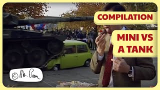 Bean's Mini Meets a Mighty Tank... & More | Compilation | Classic Mr Bean