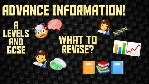 How to use Advance Information to aid Revision (GCSE/ A Level Exams 2022)