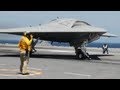 X-47B Historic Drone Carrier Landing