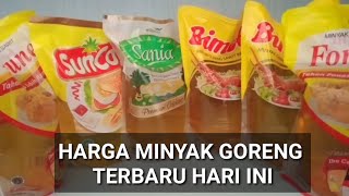 Daftar Harga Minyak Goreng, Bimoli, Kunci Mas, Tropical,Resto,Fitri Terbaru.