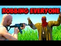 WE ROBBED THE ENTIRE SERVER (GTA 5 RP Trolling)