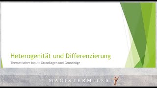 Einführung Heterogenität