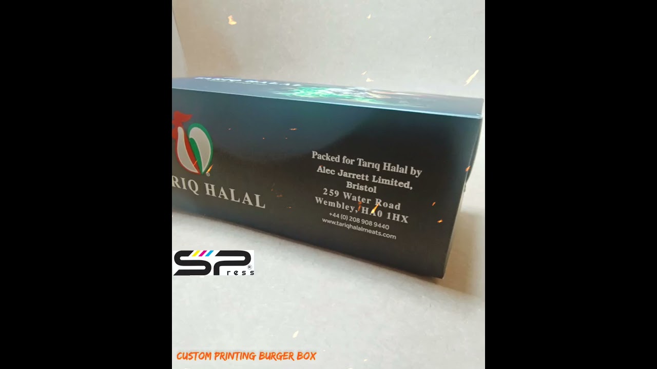 Custom Printing Burger Box | Sp Press Ltd ♥️
