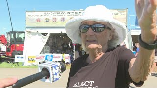 Suspect identified after incident during Amy Acton's fair appearance