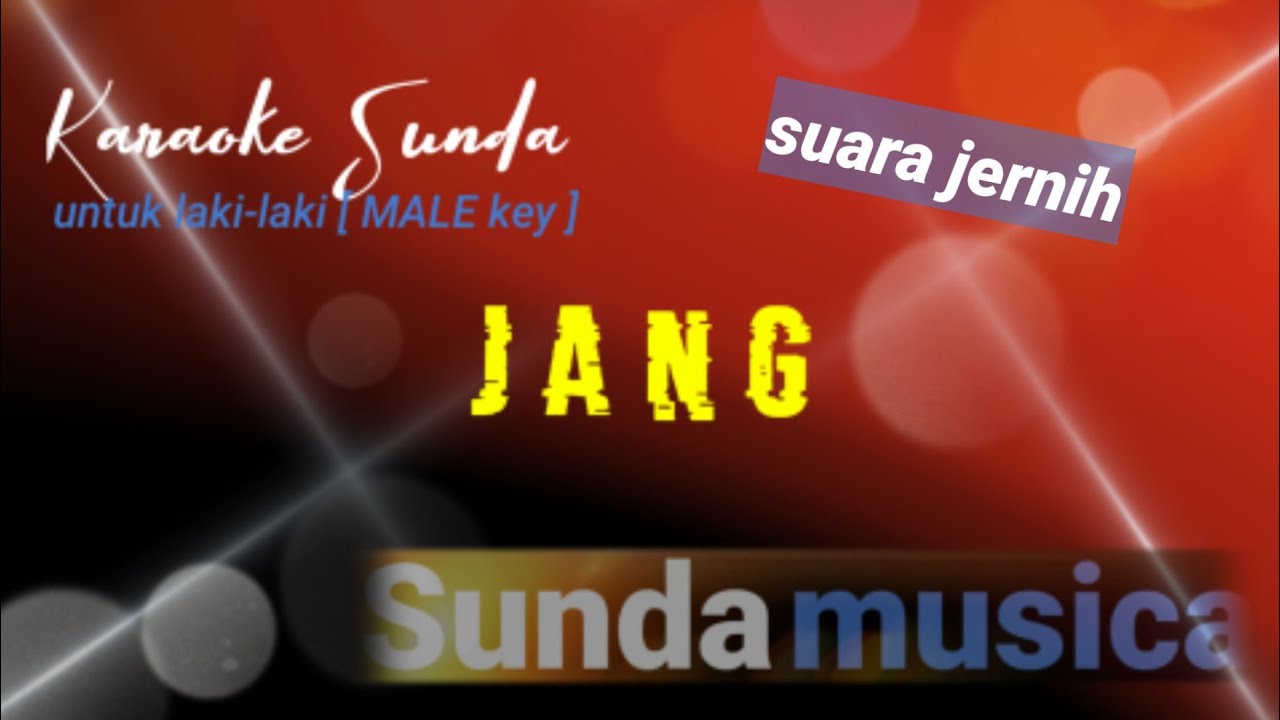 Jang - oon b ( karaoke sunda + lirik ) pop sunda | sunda musica - YouTube