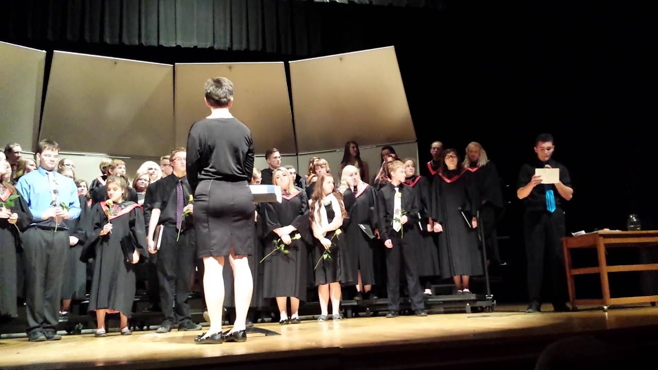 Thankyou speech for choir director YouTube