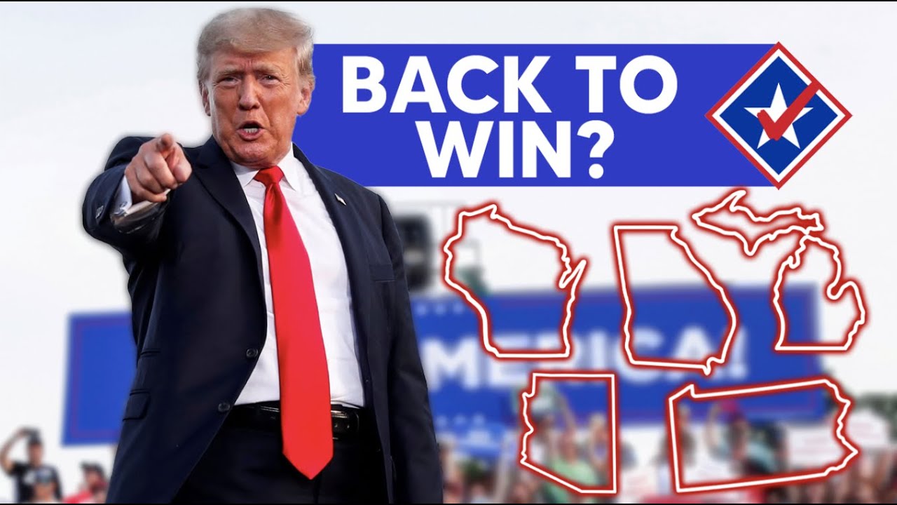 New 2024 Swing State Polls Trump Takes the Lead! YouTube