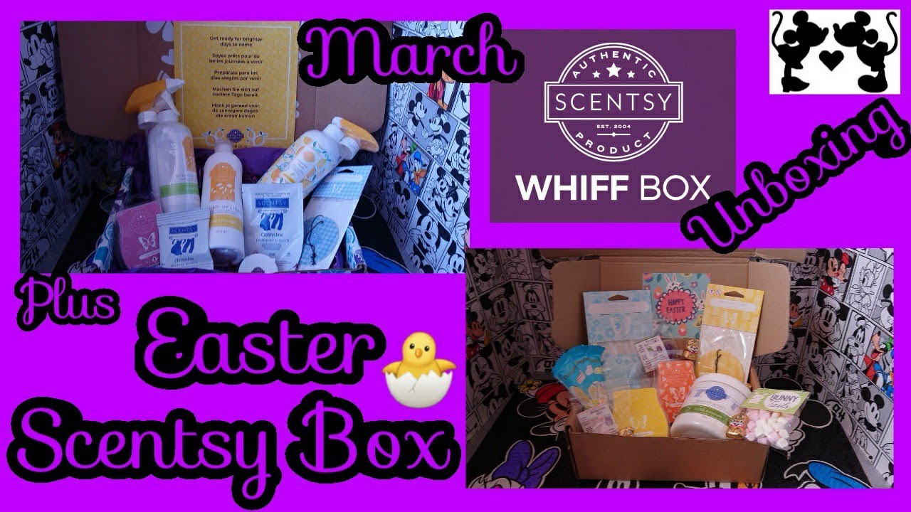 Scentsy Unboxing March Scentsy Whiff Box Unboxing Plus Unboxing