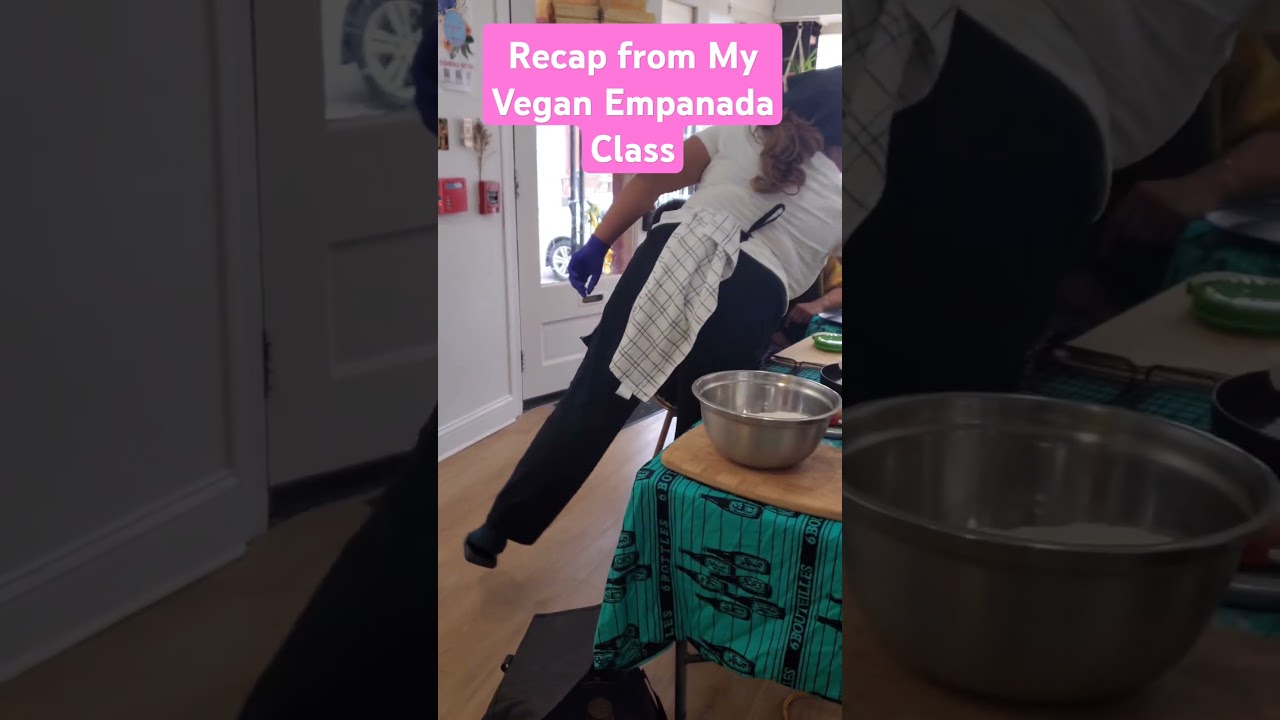 We Made Delicious Vegan Empanada 