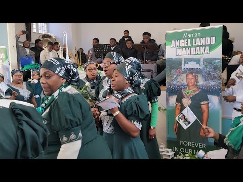 OBSEQUE MAMA ANGEL LANDU MANDAKA DECORATION DIRIGEANT 11 1 2025 LONDON