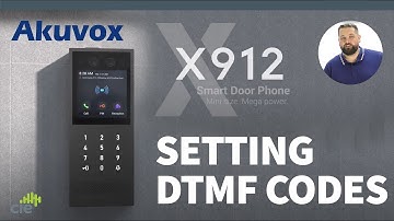 Akuvox X912 - How to set DTMF Codes