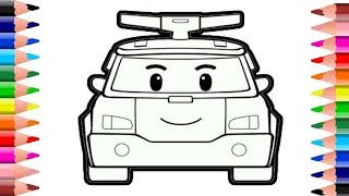 Gampang Banget Gambar Robocar Poli Drawing Robocar Poli