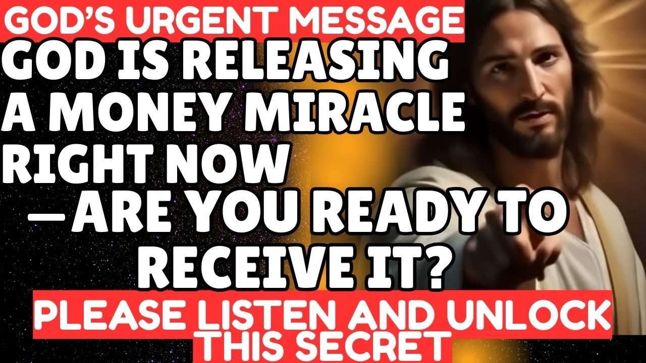 Today God Message for You | God Says your money miracle will be ...