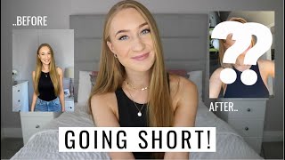 I Cut My Hair Long To Short Transformation