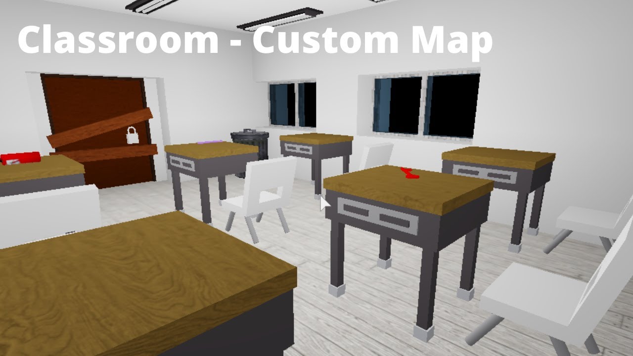 My Custom Map Classroom Roblox Piggy Build Mode Youtube - cool map roblox