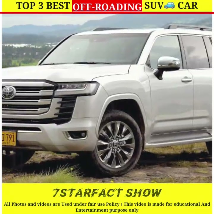 Top 3 Best OFF-ROADING Cars In The World |Ep #224|#shorts#viral# ...