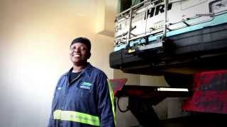 Behind the Scenes: Steam Washed Bus Engines