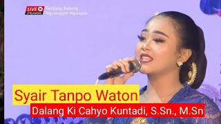 Ki Cahyo Kuntadi, S.Sn., M.Sn. - Syair Tanpo Waton - Klasik Gamelan Josss