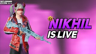 BGMI LIVE | TEAM CODE | SOLO 30 KILLS  | NIKHIL GAMING YT