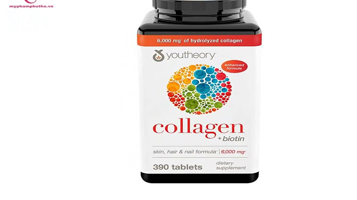 Collagen youtheory 390 viên type 1 23 mẫu mới 2022