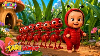 Ant Dance 🐜 Sakedung Kading Padung Ding Dung Padung Ping | Cheerful Indonesian Children's Song
