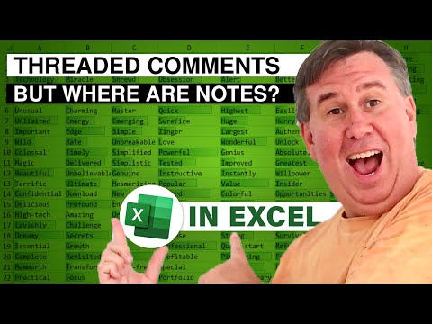 Terrific: Threaded Comments in Excel and Notes - Episode 2242