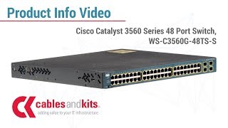 Product Info: Cisco Catalyst 3560 Series Switch, WS-C3560G-48TS-S