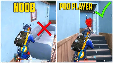 PUBG Mobile Noob Vs Pro Player Difference | How To Become Pro Player!