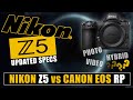 Nikon Z5 Updated Specs - Nikon Z5 VS Canon RP Photo VS Video