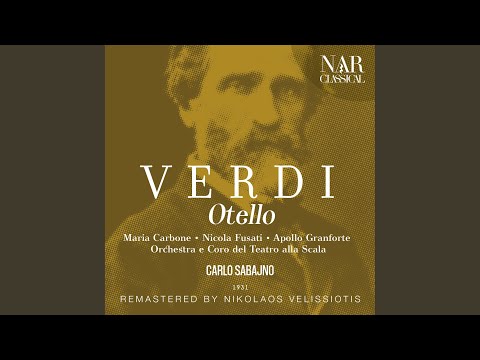 Otello, IGV 21, Act II: "Era la notte, Cassio dormia" (Jago, Otello)