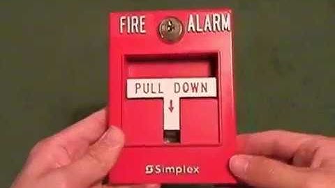 Items For Sale - Simplex 4099-9001 Addressable Pull Station