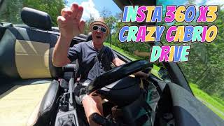 Insta360 X4/X3 Crazy Car Drive with KI Warp and Tiny Planet #insta360 #insta360x3 #insta360wheels