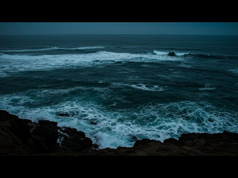 Healing Ocean at Night – Relaxing Wave Sounds for Stress Relief & Wellness